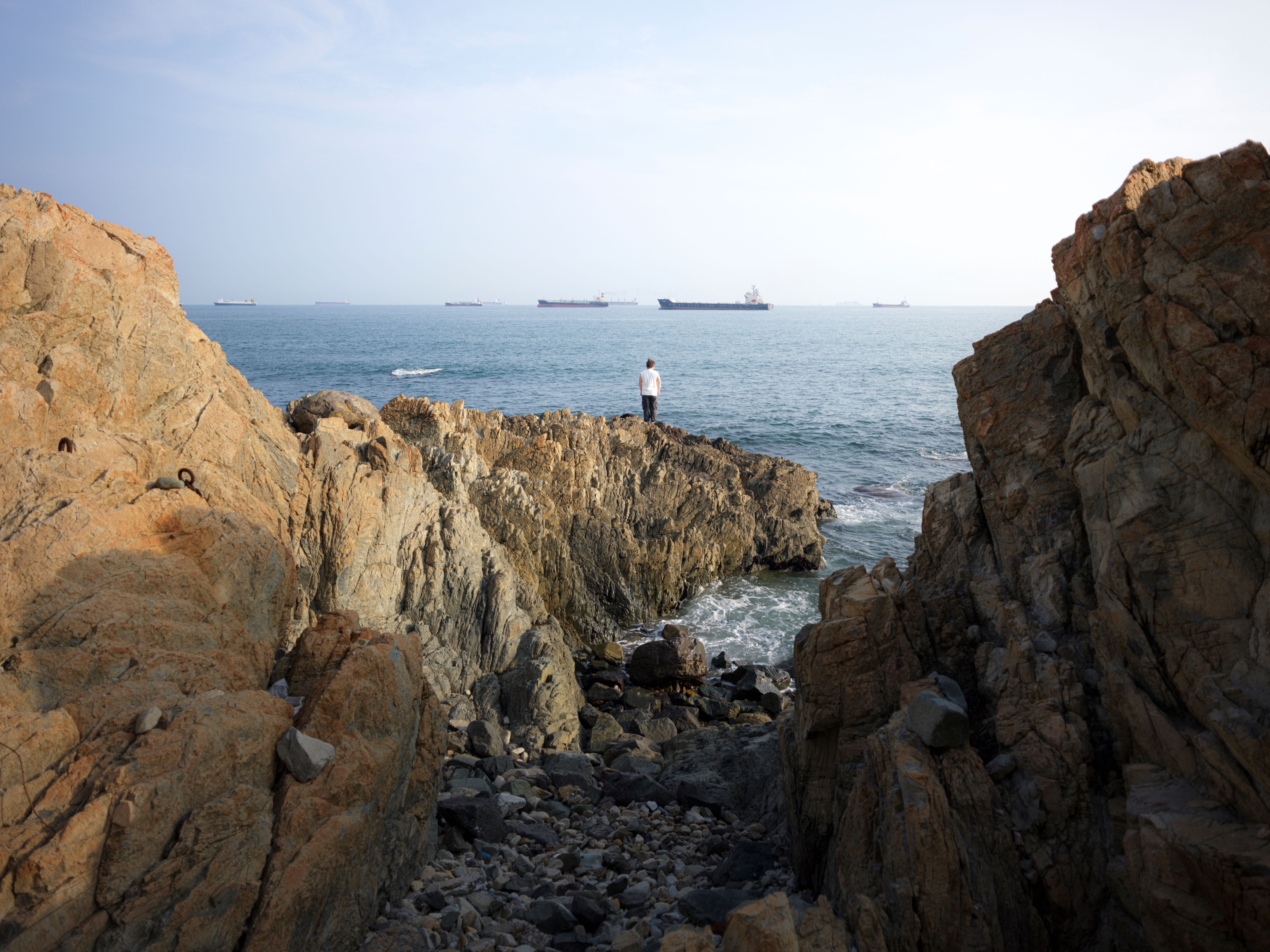 岩脊, 我與海